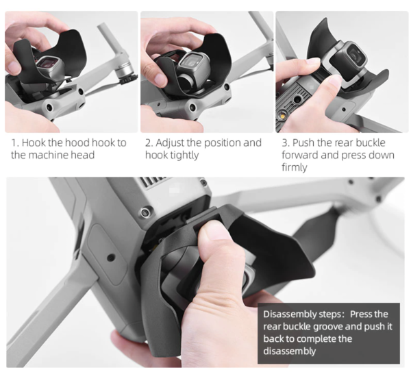 DJI Air 2 / Air 2S Gimbal Koruyucu ve Gölgelik