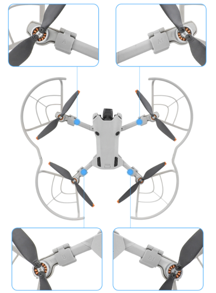 DJI Mini 4 Pro Pervane koruyucu