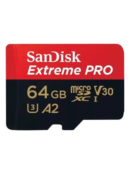 Sandisk Extreme Pro microSD UHS-I Card 64GB Hafıza Kartı